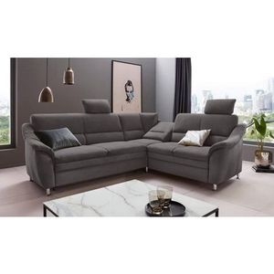 Places of Style Ecksofa »Cardoso L-Form«, Federkern, wahlweise mit Bett, Schubkasten, teilweise Relaxfunktion
