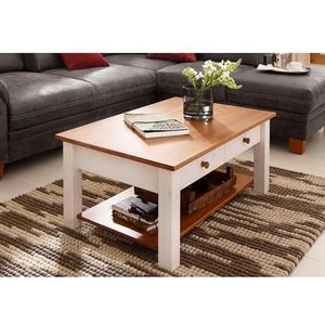 Home affaire Couchtisch »Chicago, TOPSELLER!«, (Couchtisch, Sofatisch), in zwei Größen, Landhausstil, zusätzlicher Stauraum
