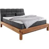 Home affaire Boxspringbett »Villads«, Liegefläche: 160/200 cm aus Balkeneiche, Inside-Boxspring-Unterbau