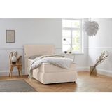 andas Boxspringbett "Jenson", in 4 Farben, 4 Breiten, 3 Matratzenarten in 2 Härtegraden, Topper