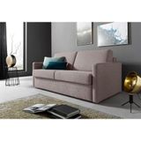 Places of Style Schlafsofa "GOLDPOINT 182cm, Dauerschläfer, Liegefläche 140/200 cm,", 3-Sitzer mit Bettfunktion, Bonell-Federkernmatratze