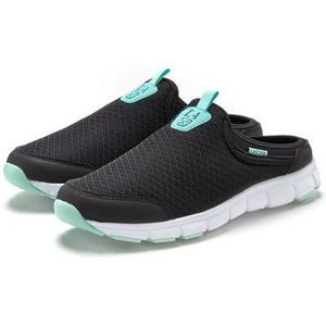 Lascana Slip-on sneakers Lage schoen, vrijetijdsschoen, sabot, clogs van licht mesh-materiaal