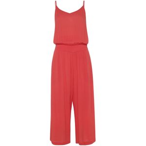 s.Oliver RED LABEL - Jumpsuit - Koraal - Culotte-stijl - Viscose-crêpe