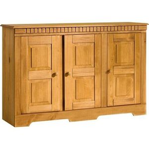 Home affaire Sideboard »Lisa«, Kommode aus massivem Kiefernholz, Breite 158,5 cm