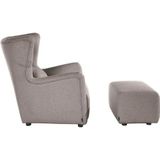 LeGer Home by Lena Gercke Ohrensessel "Levke Sessel", wahlweise mit oder ohne Hocker