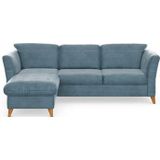 Home affaire Ecksofa "Trelleborg L-Form", wahlweise mit Bettfunktion und Bettkasten, inkl. Federkern-Polsterung