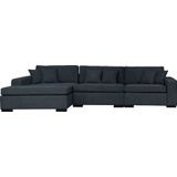 Guido Maria Kretschmer Home&Living Ottomane »Skara L-Form«, Lounge-Sofa mit Federkernpolsterung, in vielen Bezugsvarianten
