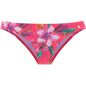 LASCANA Bikinibroek  donkergroen / pink