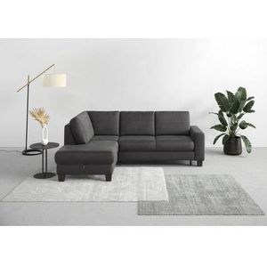 Home affaire Ecksofa »Summer L-Form«, mit Ottomane, mit oder ohne Bettfunktion und Bettkasten, Cord-Bezug