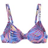 LASCANA Bikinitop  lichtblauw / donkerblauw / geel / pink / rood