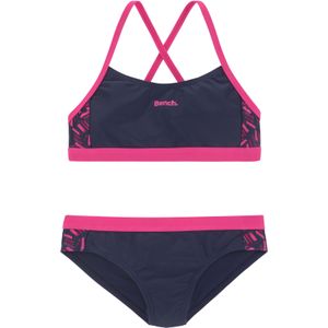Look - Beugelbikini - Pink/Marine - Polyamide - Zonder Beugels