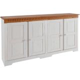 Home affaire Sideboard »Lisa«, Kommode aus massivem Kiefernholz, Breite 158,5 cm