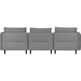 andas Ecksofa "ALVIK L-Form", zusammengesetzt aus Modulen, erweiterbar mit Modulen der Serie