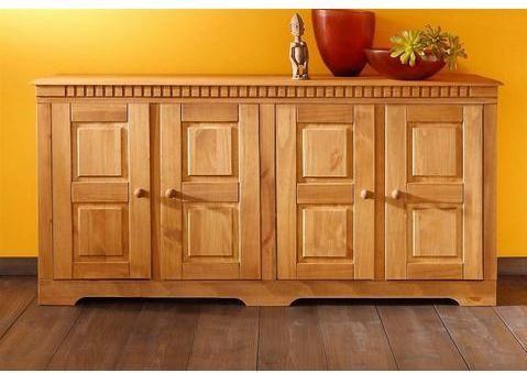Home affaire Sideboard »Lisa«, Kommode aus massivem Kiefernholz, Breite 158,5 cm