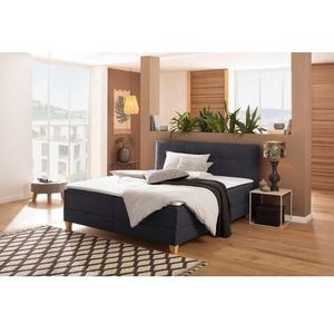 Home affaire Boxbett "Lonrai", in H2,H3 & H4 und XXL - Überlänge 220cm wählbar, inkl. Topper