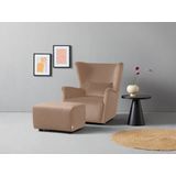 LeGer Home by Lena Gercke Ohrensessel "Levke Sessel", wahlweise mit oder ohne Hocker