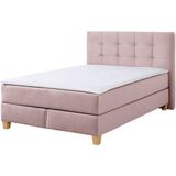 Home affaire Boxspringbett "Moulay", inkl. Topper, in Überlänge 220 cm, 3 Härtegrade, auch in H4
