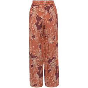 Harembroek - Oranje/Aubergine - Polyester - Wide Leg met Steekzakken