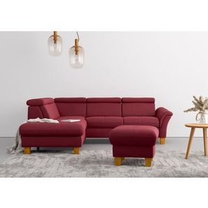 Home affaire Ecksofa »Lindgren L-Form«, wahlweise mit TV-Funktion, Stauraum und Kopfteilverstellung