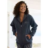 LASCANA Kapuzensweatjacke, mit seitlichen Taschen und Innen angeraut, Loungewear