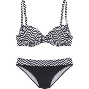 JETTE Bügel-Bikini, im trendigen Zick-Zack-Design