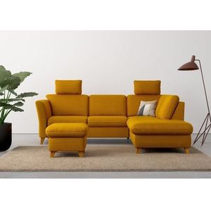 Home affaire Ecksofa "Trelleborg L-Form", wahlweise mit Bettfunktion und Bettkasten, inkl. Federkern-Polsterung