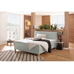 Home affaire Boxbett "Lonrai", in H2,H3 & H4 und XXL - Überlänge 220cm wählbar, inkl. Topper
