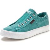 Elbsand Slip-On Sneaker aus Textil, bequemer Elastik Einsatz, Halbschuh, Slipper,Freizeitschuh