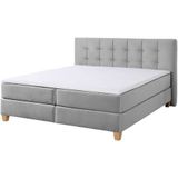 Home affaire Boxspringbett "Moulay", inkl. Topper, in Überlänge 220 cm, 3 Härtegrade, auch in H4