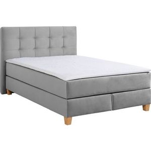 Home affaire Boxspring Moulay incl. topmatras, in extra lang 220 cm, 3 hardheden, ook in h4