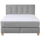 Home affaire Boxspringbett "Moulay", inkl. Topper, in Überlänge 220 cm, 3 Härtegrade, auch in H4
