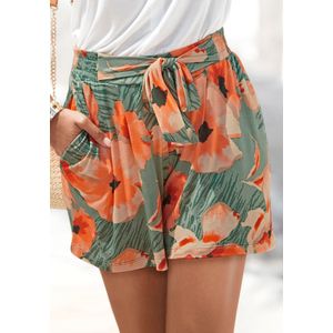 LASCANA Broek  groen / oranje