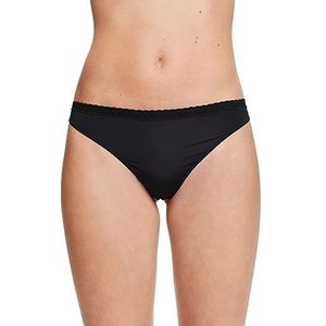 Esprit Micro Laceband RCS String Femme, Noir, 34