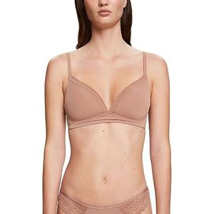 ESPRIT Dames Micro Laceband RCS Wirl.Pad gevoerde beha, beige (skin beige), 80B