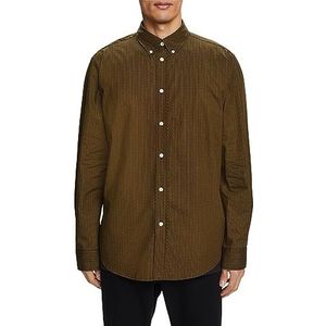 ESPRIT heren overhemd, 355/donker kaki., 35-36