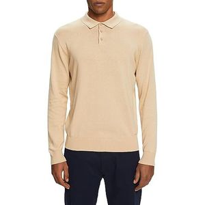 ESPRIT 073eo2i304 heren sweater, Zand