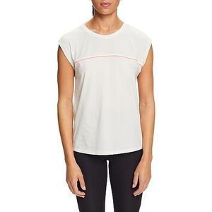 ESPRIT RC - Ts CB yoga-shirt voor dames, gebroken wit