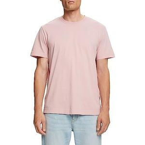 ESPRIT 073cc2k306 T-shirt voor heren, 680 - Antiek roze