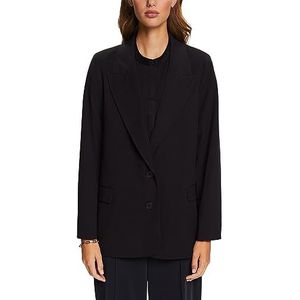 ESPRIT 993ee1g321 blazer voor dames, zwart.