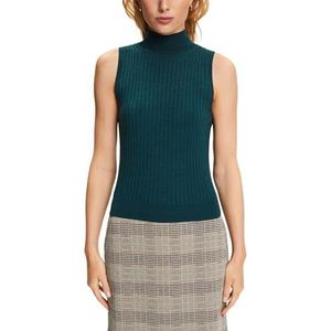 ESPRIT Pull pour femme, 309/vert émeraude 5, M