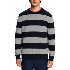 ESPRIT 014ee2i304 Sweatshirt voor heren, 401/marineblauw 2