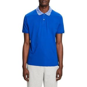 ESPRIT 034ee2k311 poloshirt voor heren, 410/Bright Blue