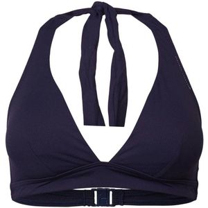 ESPRIT Women Beach Voorgevormde Halter Bikinitop Donkerblauw