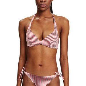 ESPRIT Silvance Beach SSN Npad voor dames. Bikini, 610/dark red., 40 / D