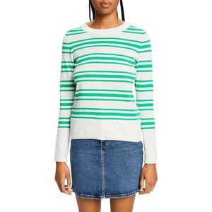 Gebreide Trui - Gestreept - Knitwear - Lange Mouw - Normale Pasvorm