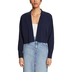 ESPRIT Gebreide damesjas, 400/marineblauw, S