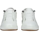 Sneakers - Wit - Leer - Vetersluiting - Normale Breedte