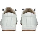 Sneakers - Wit - Leer - Vetersluiting - Normale Breedte