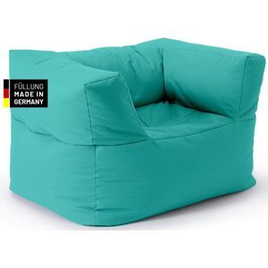 LUMALAND zitzak sofa fauteuil - Kan worden gecombineerd met het modulaire systeem - 400 L - Turquoise