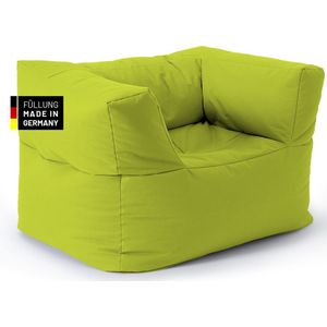 LUMALAND zitzak sofa fauteuil - Kan worden gecombineerd met het modulaire systeem - 400 L - Appelgroen